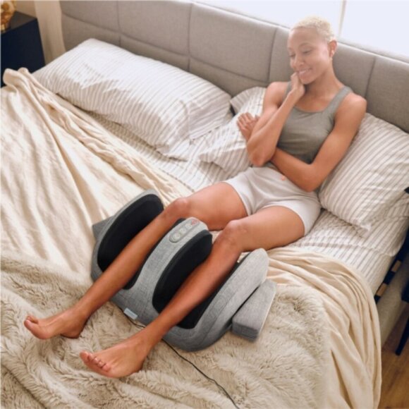 Homedics Shiatsu Air Foot & Calf Massager - Picture 1 of 7